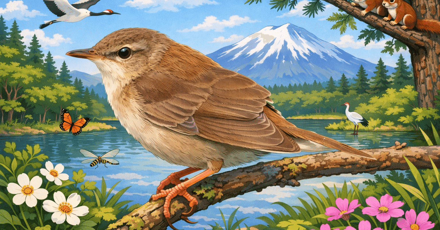 登山の勉強】野鳥の名前を覚えたいという話（シマセンニュウ編）｜鶴木