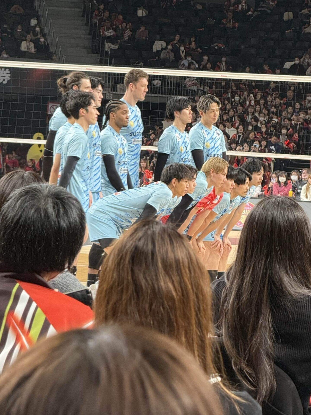 サントリーサンバーズ🆚ウルフドッグス名古屋2026 1月17日｜sako