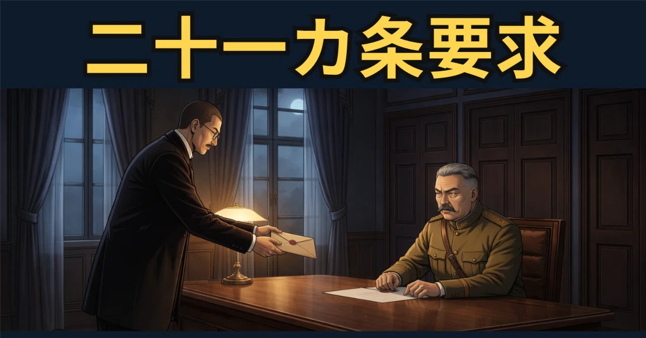 二 十 一 カ条 の 要求