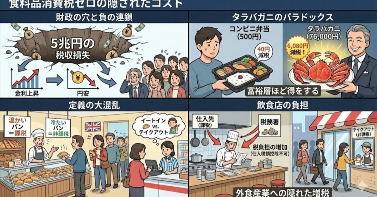 食料品の消費税ゼロは「金持ち減税」｜週刊池田信夫