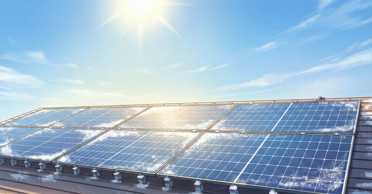 Reasons why solar power generation seems low in Akita's winter (Cases ...