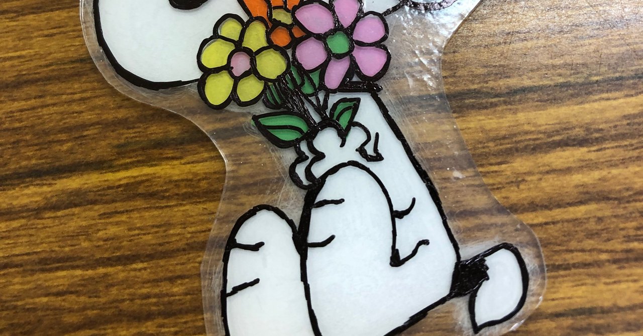 親子向け プラ板のコツ 他の画材を使うときなどオマケ 妖怪 でぶめがねババア Note