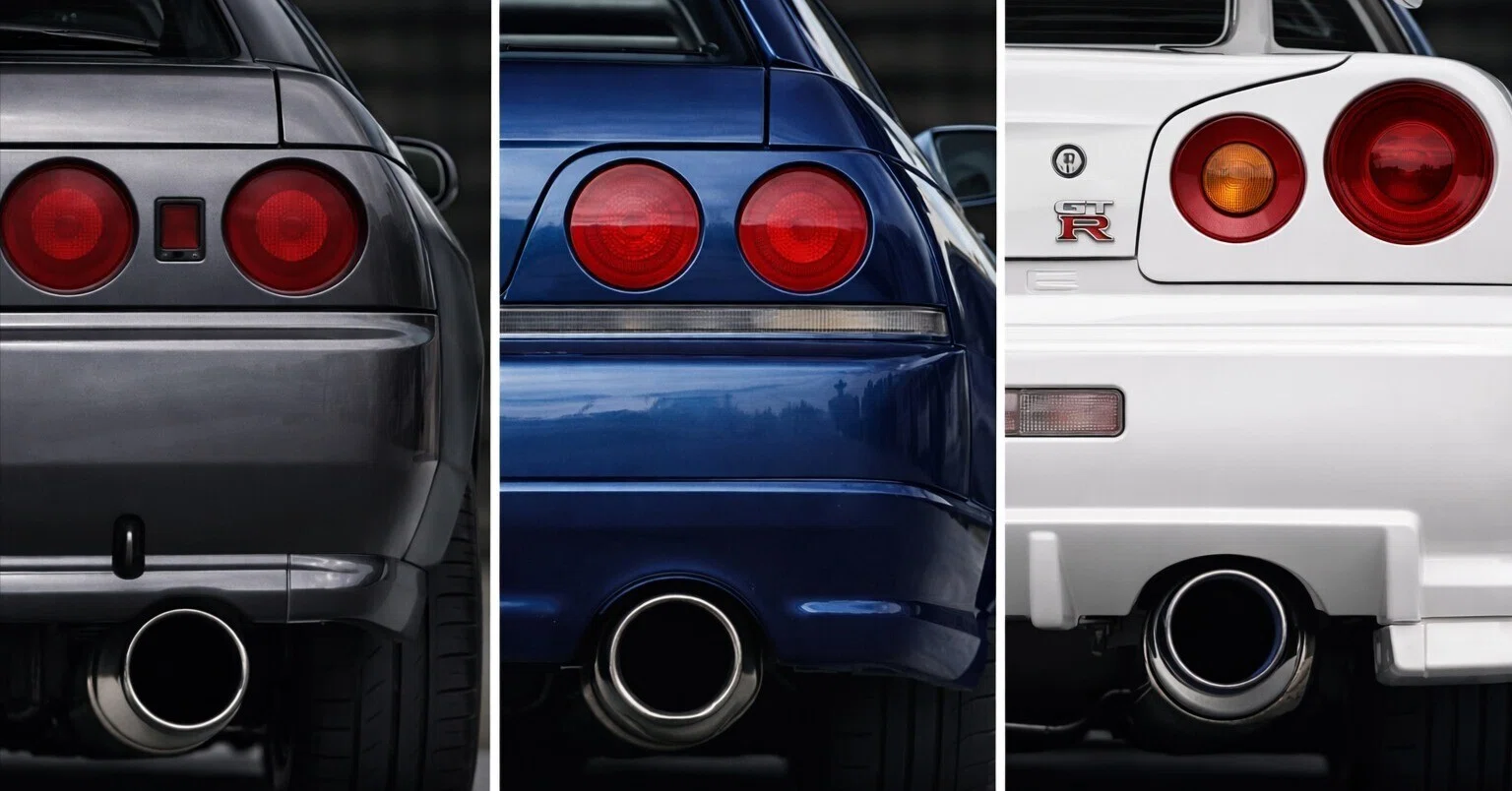 第二世代GT-Rの音の違い──R32／R33／R34の吸気・排気・機械音と響き 