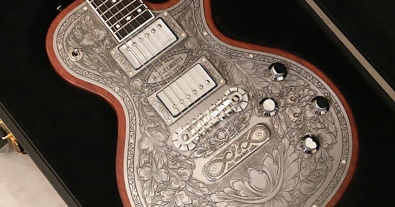 各1本ずつのみ！GLAY HISASHI氏のZEMAITIS シグネチャーモデルが入荷