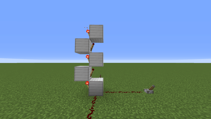 マイクラ 階数変更可能な高速エレベータ じゅん Note