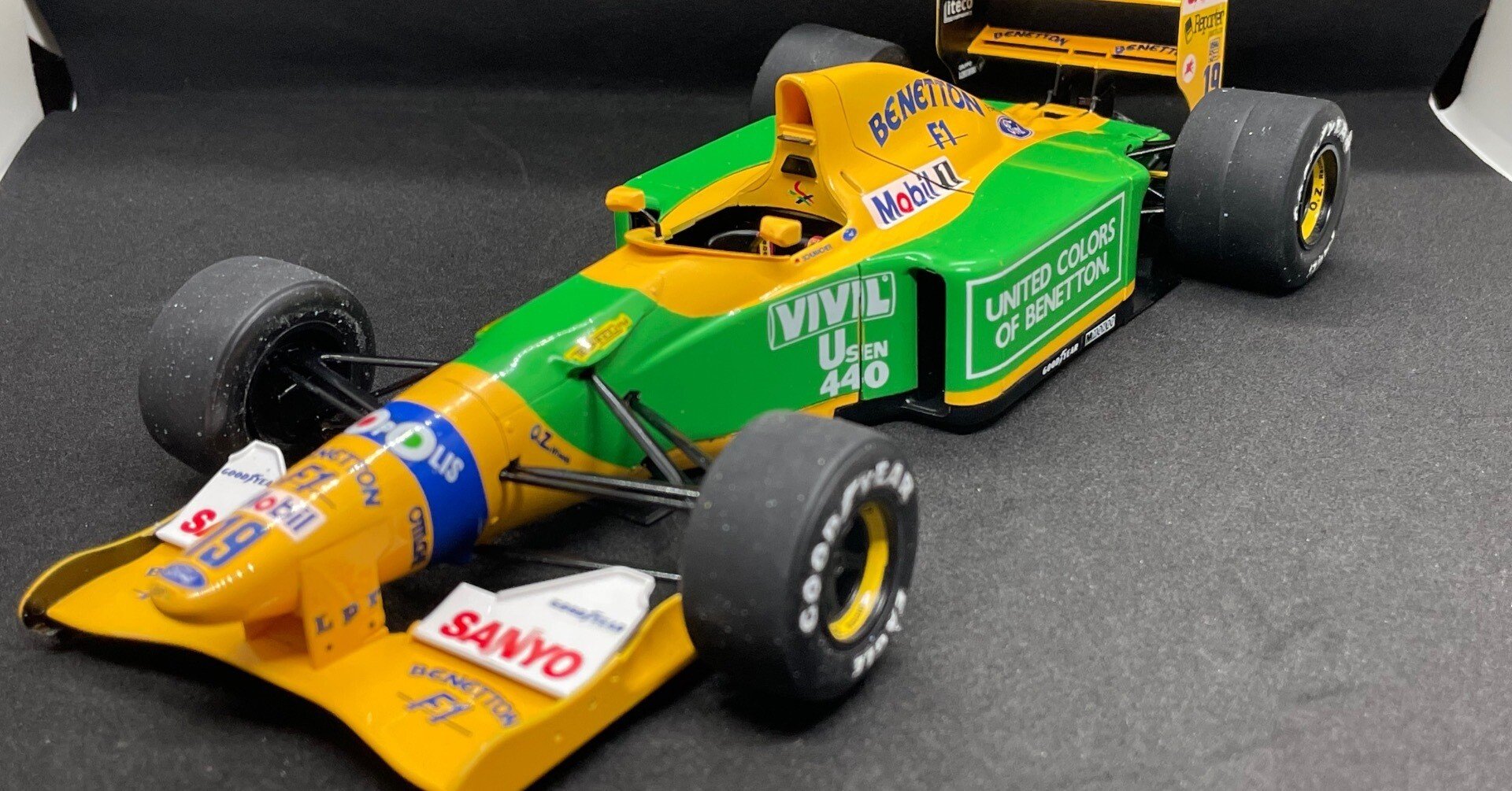 1/20ベネトン・フォードB192をつくってみた｜こねこなめこ