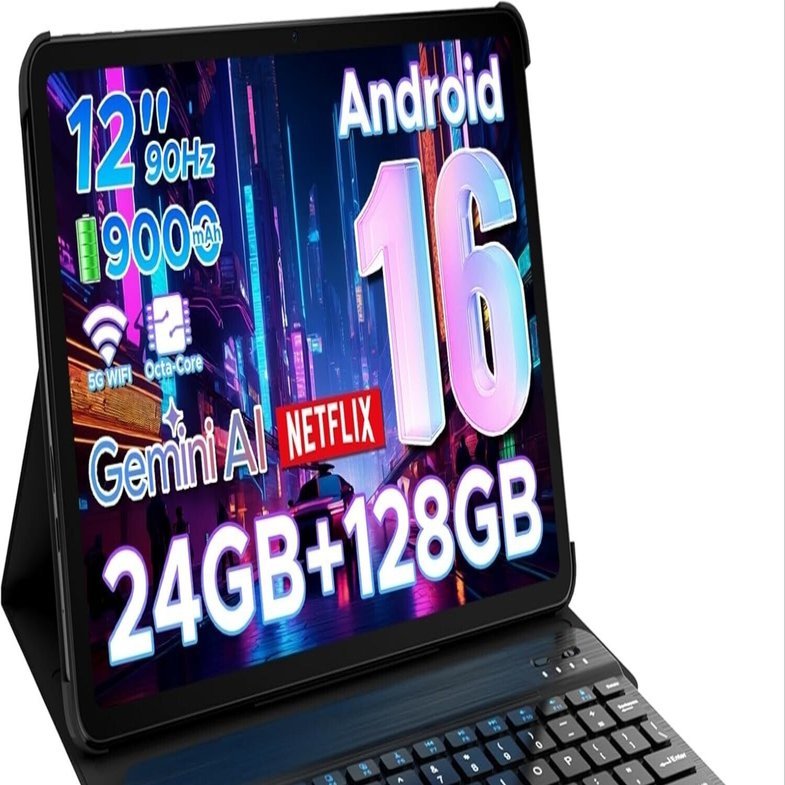 最終‼️‼️Android16タブレット 12インチDOOGEE U12 2K Amazon.com