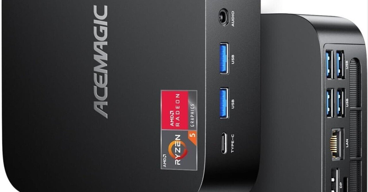 ACEMAGIC ミニPC Ryzen 5 7430U徹底レビュー|コンパクトボディに宿る