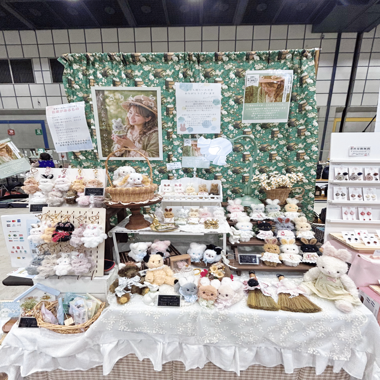 浜松ハンドメイドマルシェ2026出店しました。｜bunny shopくるりんくら
