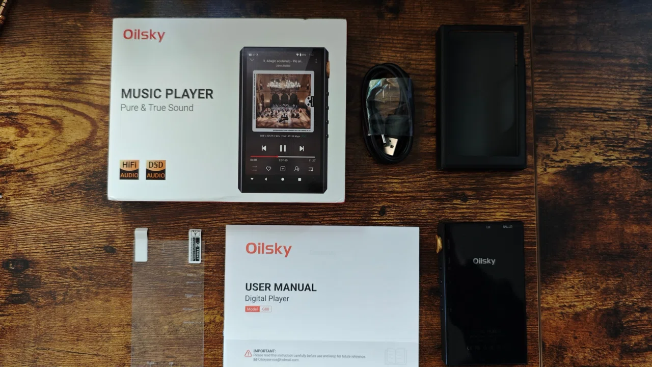 格安DAPのはなし】Oilsky G88｜きむぱっくす｜オーディオ・ガジェット