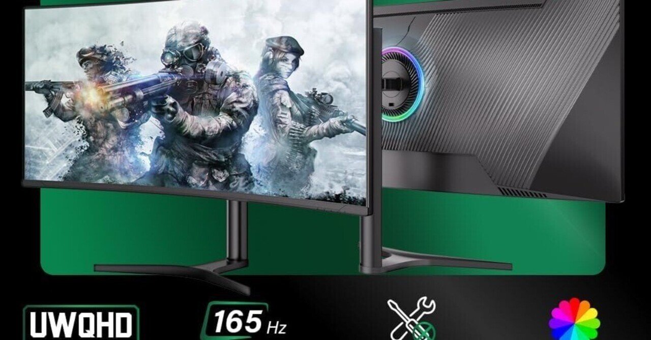 cocopar HG-4K34徹底レビュー|34インチ曲面ウルトラワイドモニターが