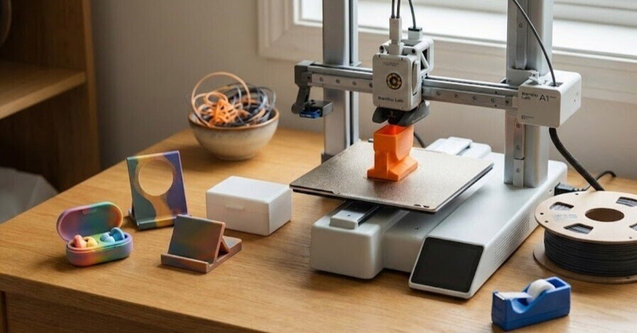 Bambu Lab A1 miniと暮らす2026年：生活の「ラストワンマイル」を