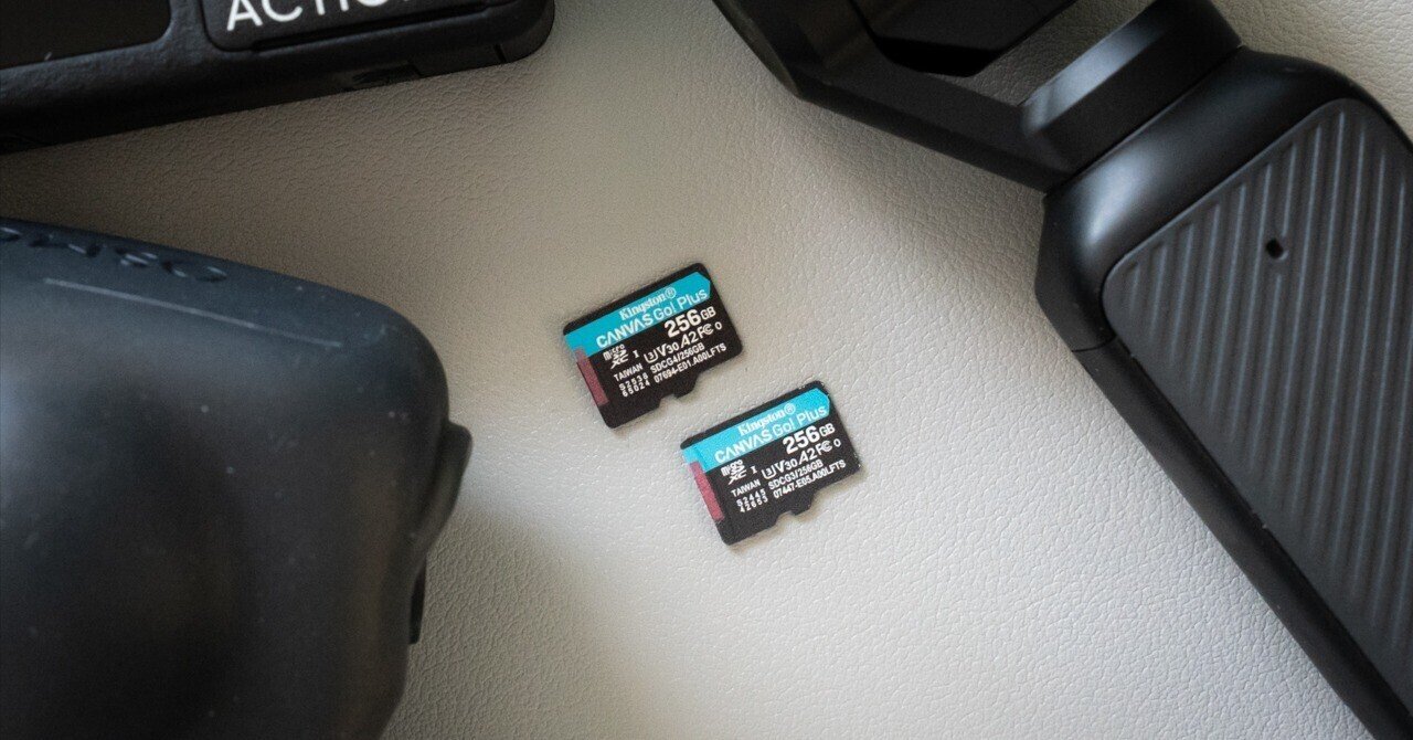 マイクロSD、高すぎない？DJI用に本気で悩んだ結果、今はこの2択がおすすめか？