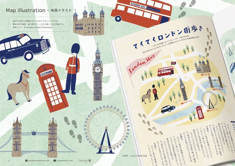 駆け出しイラストレーターがベテランデザイナーに教わった 営業ポートフォリオにおけるイラストの見せ方 のコツ なめきみほ イラストレーター Note