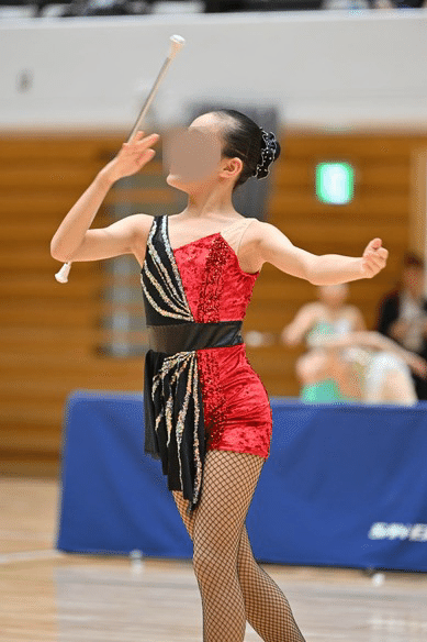 バトントワリング衣装 リボン様 バトントワリング衣装 Linen様 バトントワリング衣装 Linen様 140