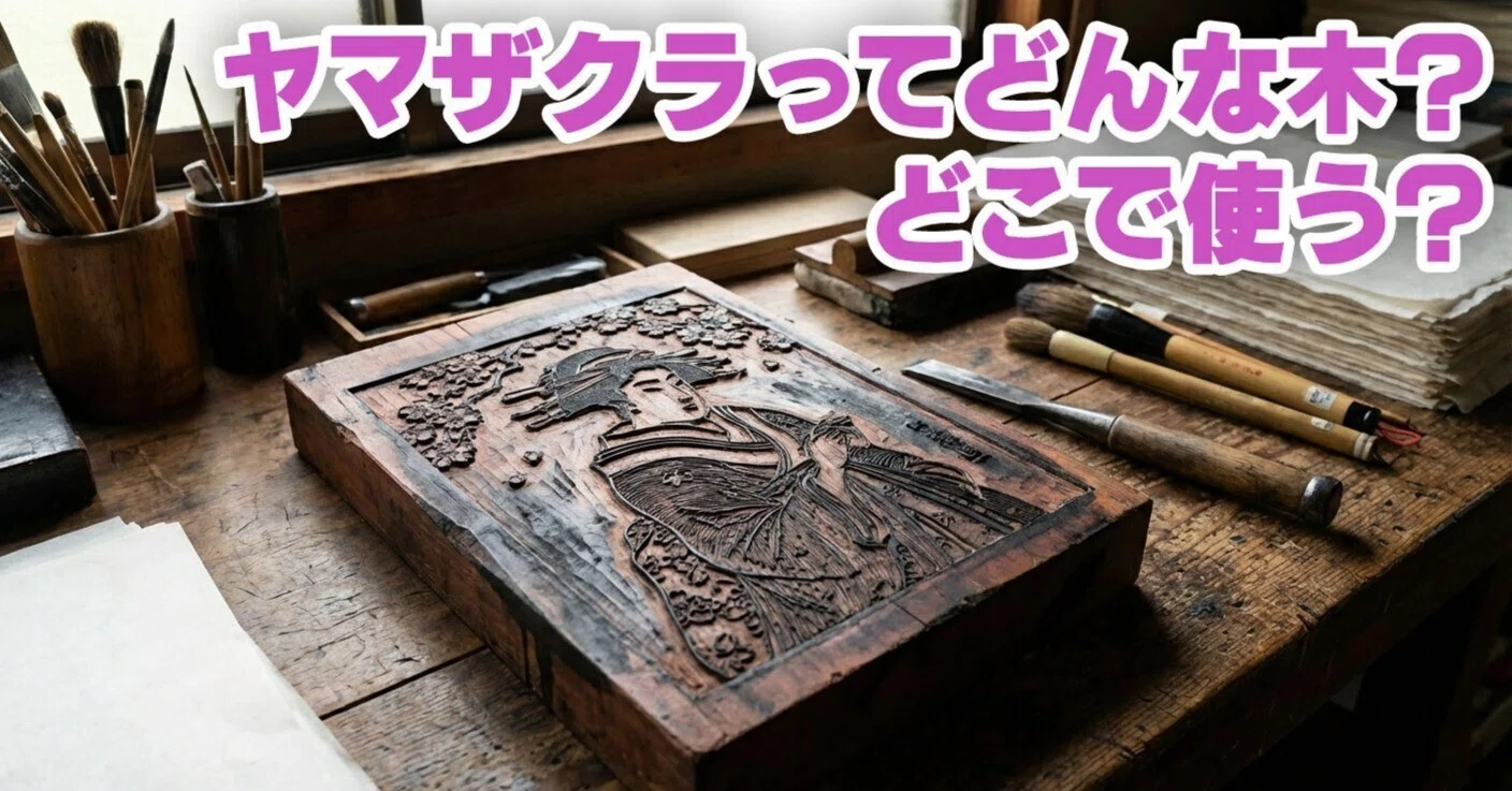 Material Encyclopedia] Where to use Wild Cherry (Yamazakura