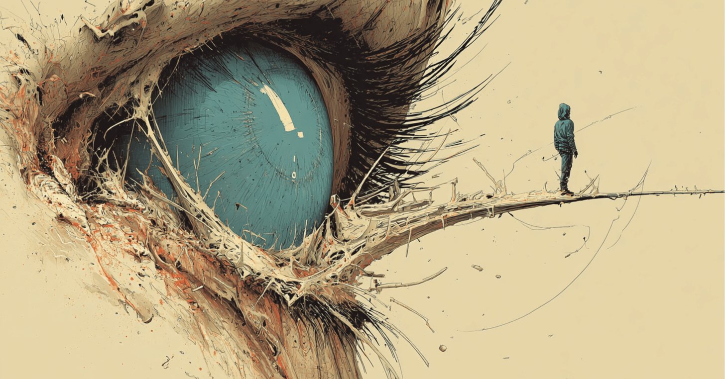 AIアート/イラスト】ダブルエクスポージャーの世界観はどこまで変え