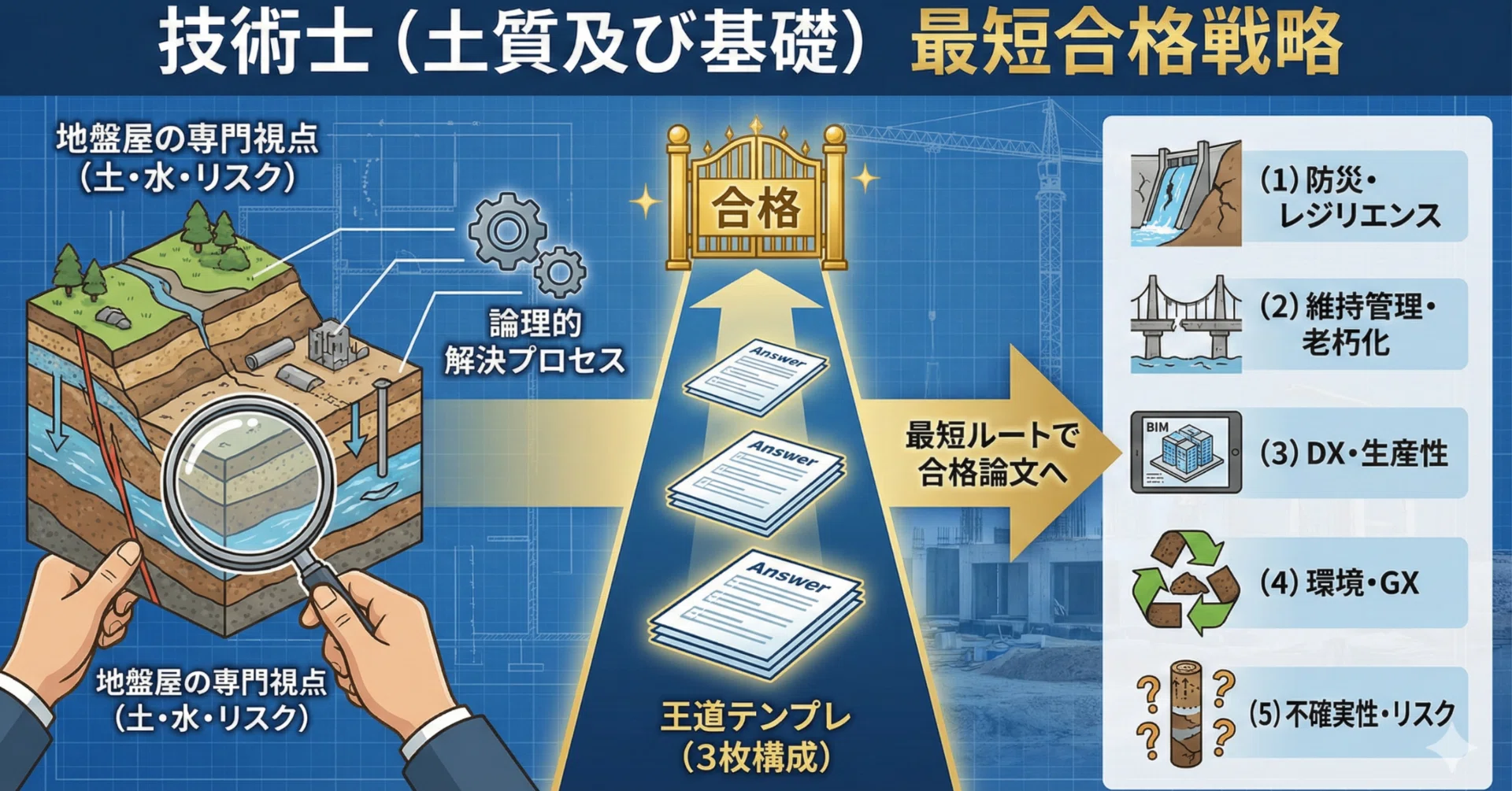 技術士第二次試験建設部門：土質及び基礎）】選択科目III 過去問分析