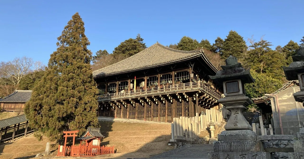 🔶私の好きな奈良：東大寺二月堂 お水取りお松明 秘仏十一面観音の前で