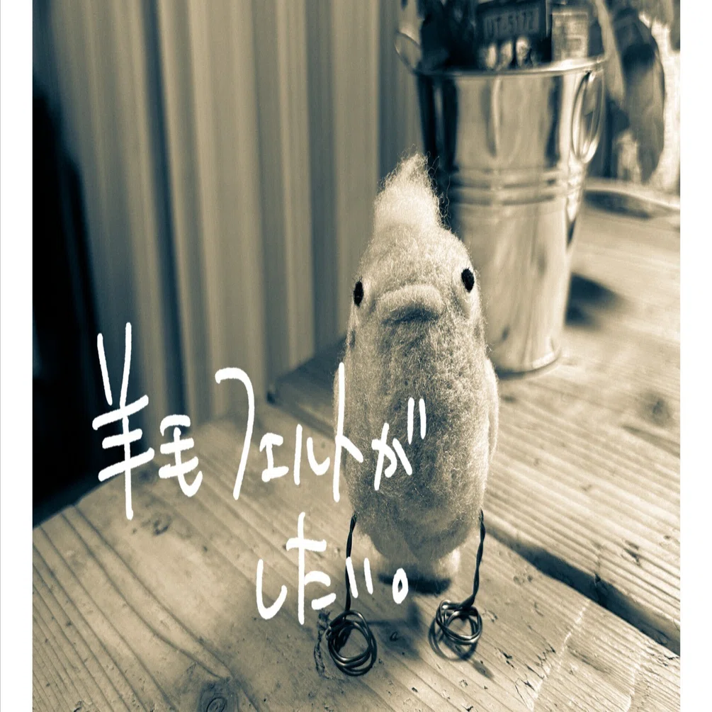 羊毛フェルトがしたい2｜いろは蛙手