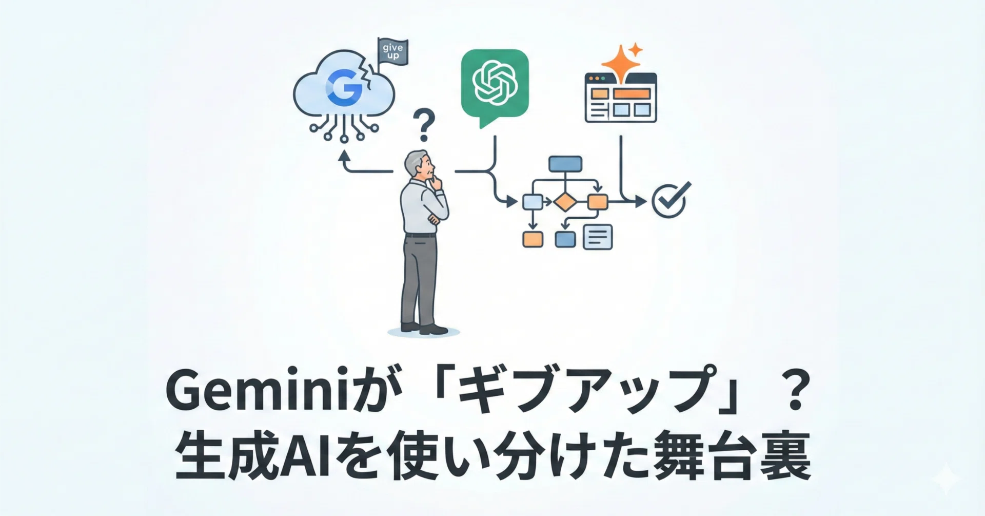 Geminiが「ギブアップ」？ 15分のセミナー資料作成で、生成AI3つを