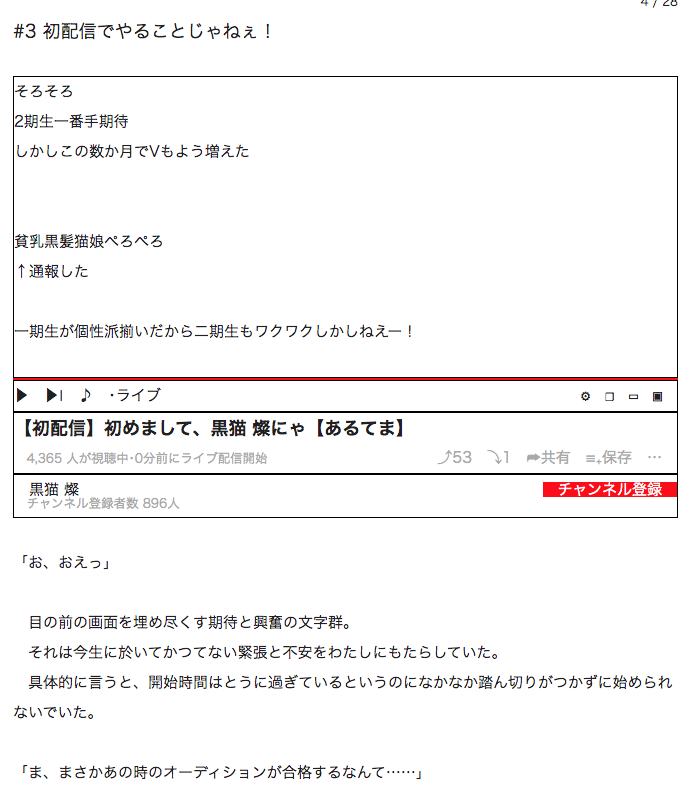 小説投稿サイト ハーメルン の小説デザインがすごい話 恒石涼平 ゲームシナリオライター Note