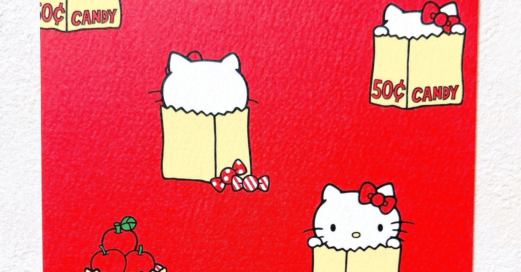 美術館で買ったポストカードを飾る【1月】｜糸