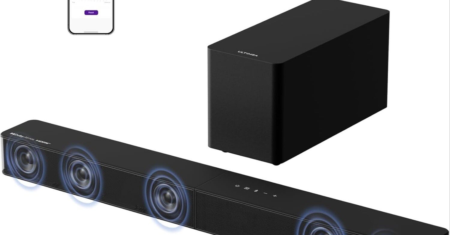 ULTIMEA Poseidon M60 5.1chサウンドバー徹底レビュー|Dolby Atmos対応