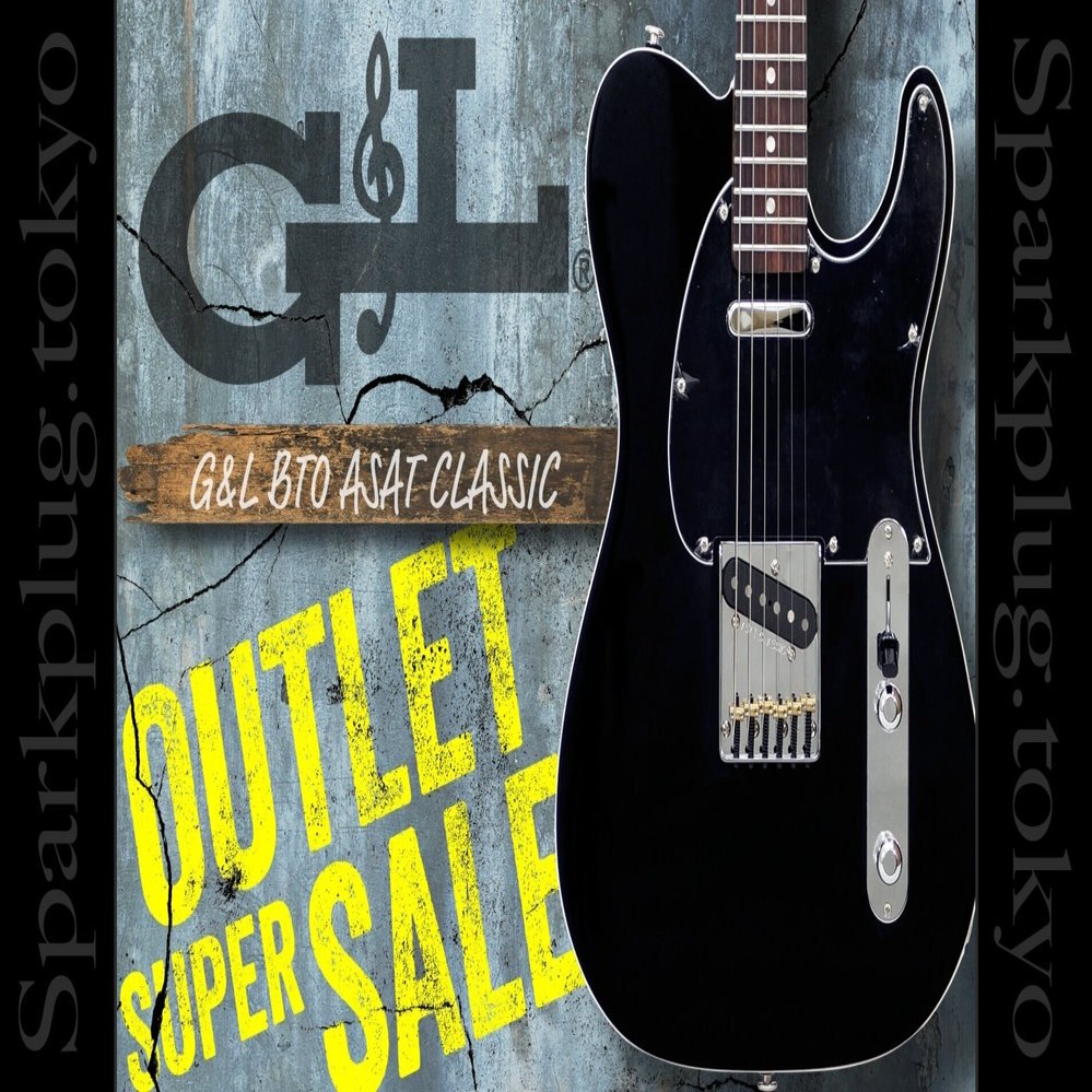 ダブルバインディングが印象的！希少な「G&L USA BTO ASAT Classic