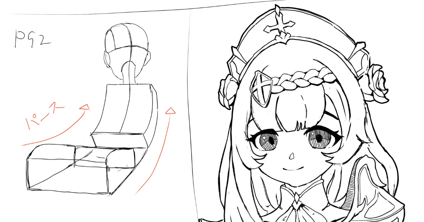 イラスト練習 第34週】基礎：ブロック素体2｜柳澤＠イラスト練習中！