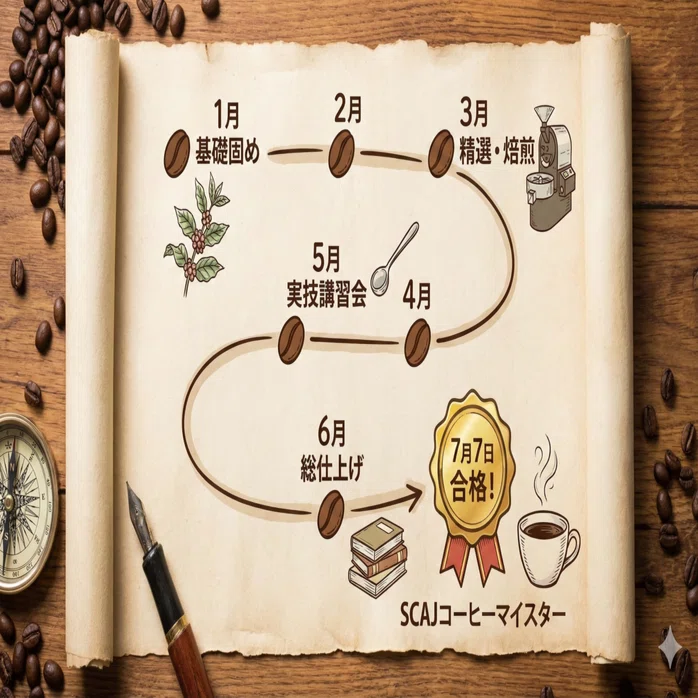 Declaration] In July 2026, I will take the SCAJ Coffee Meister