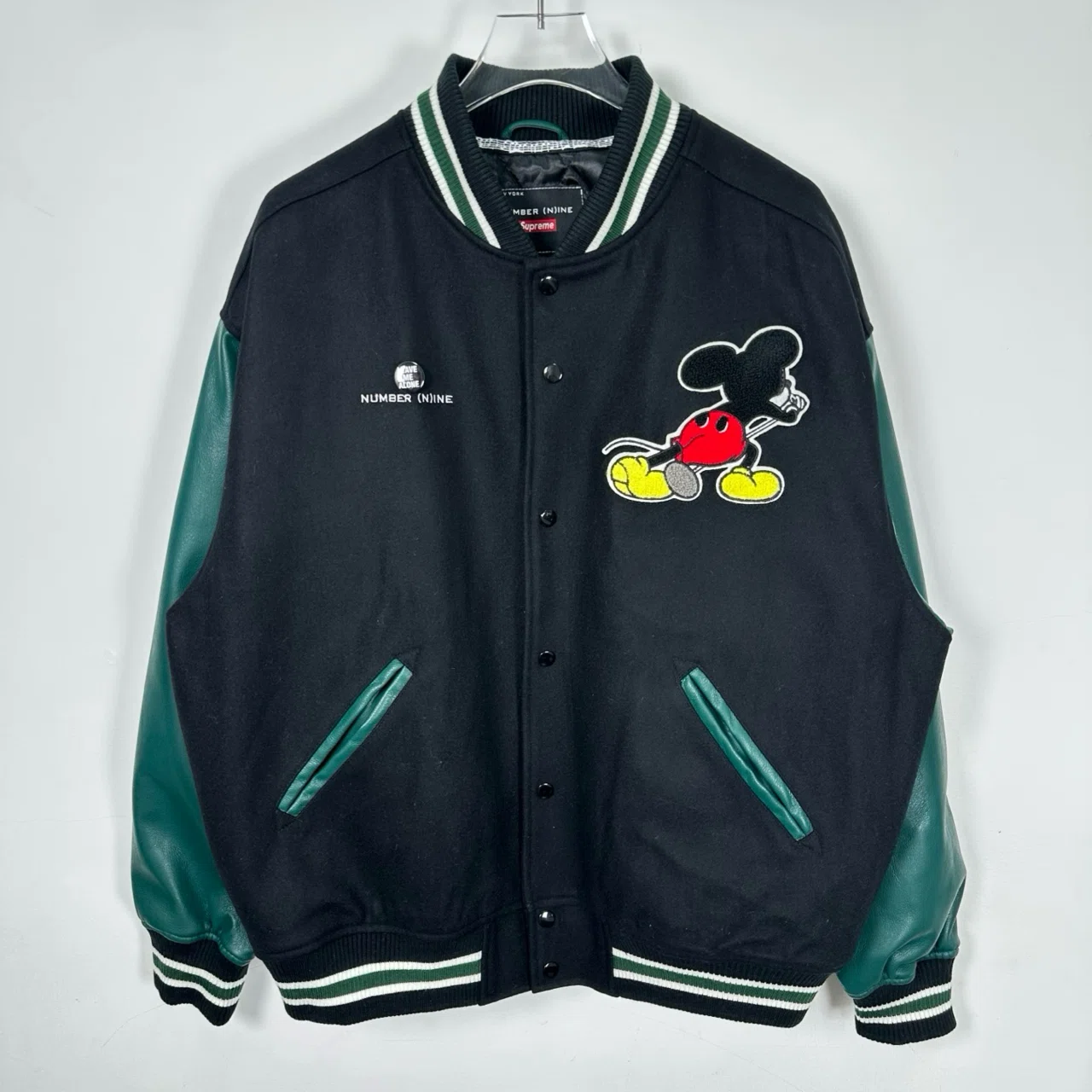 シュプリーム ナンバーナイン ミッキー バーシティジャケット 25AW