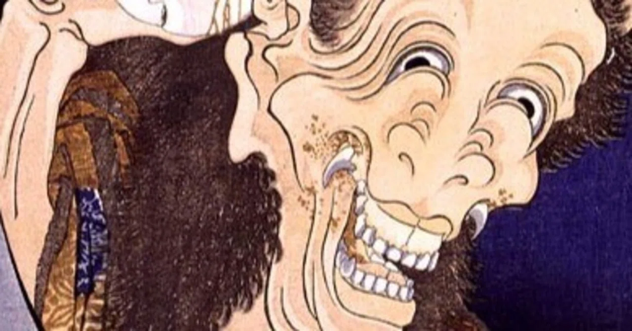 Edo lines for today's production floor: The Laughing Hannya is not