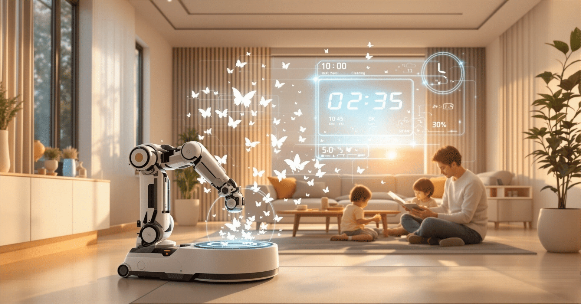 人間のようにお掃除するロボット」