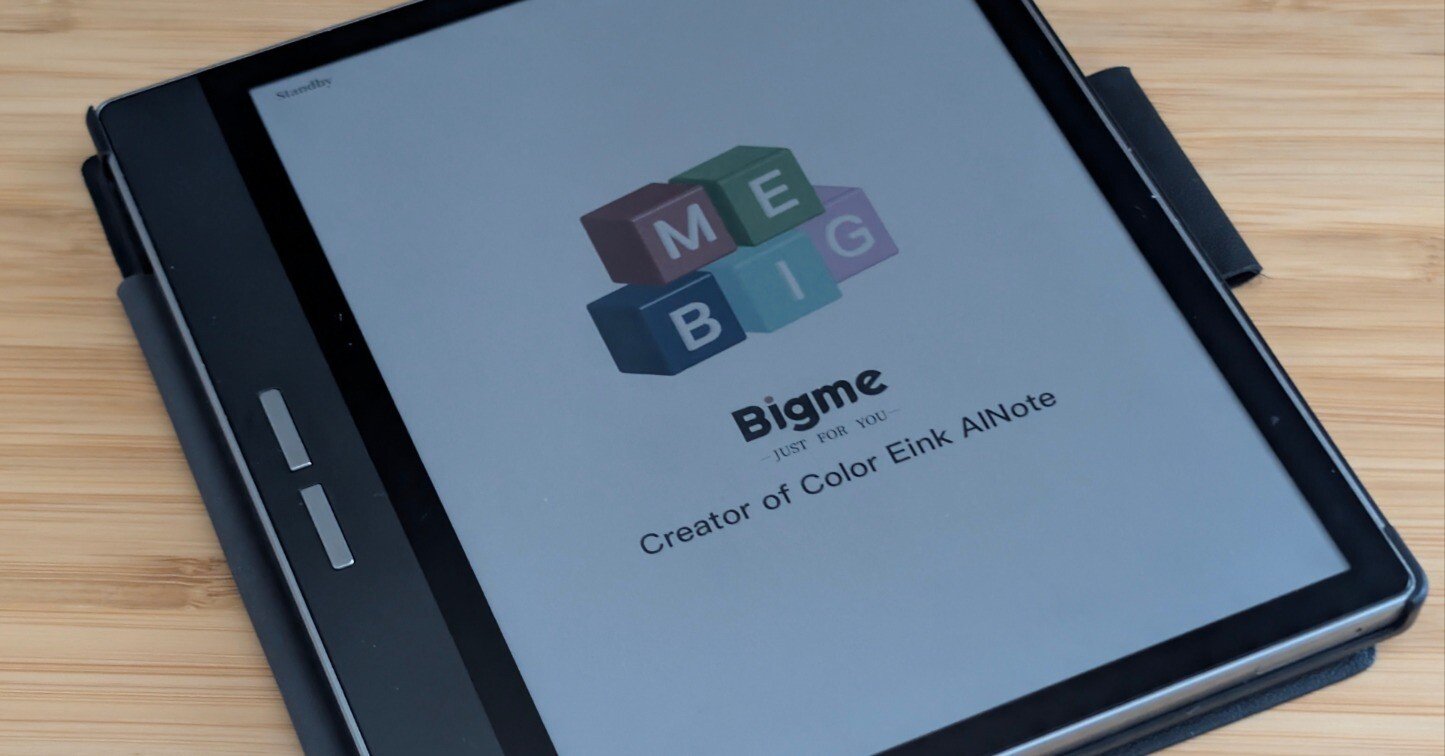 電子ペーパー「Bigme」レビュー：読書が快適になる最高のデバイス