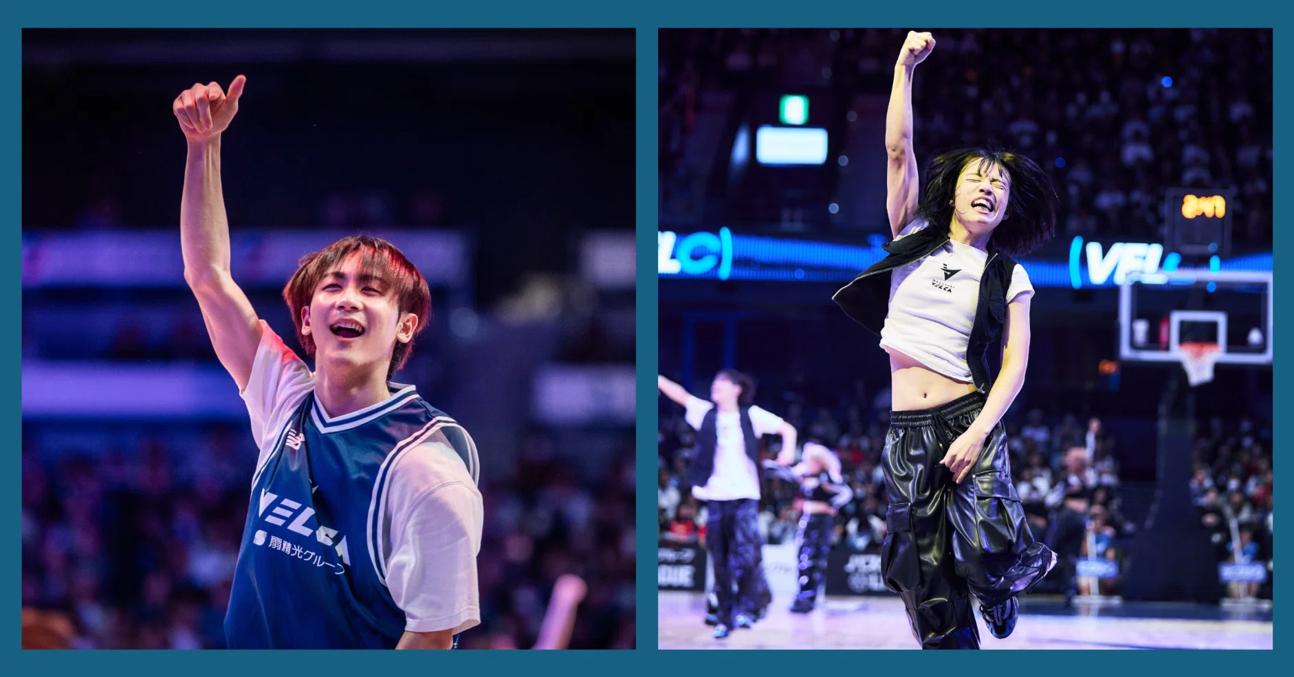 VARSITY Vネック長袖セーター スウェット　チアリーディング ユニフォーム VELCの舞台裏 #2 ダンスで「性別」を超えた2人のルーキー｜長崎ヴェルカ