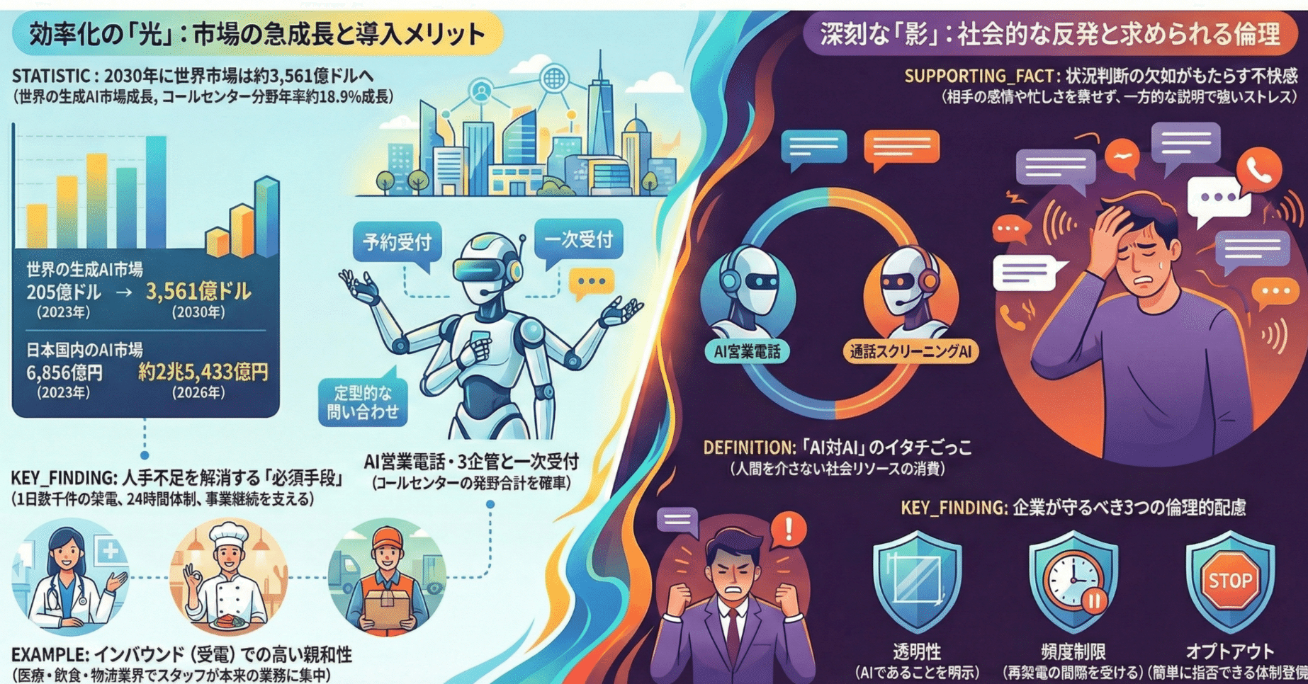 AI営業電話は「迷惑」か「革新」か？企業と消費者の視点から見る実態｜未来共創