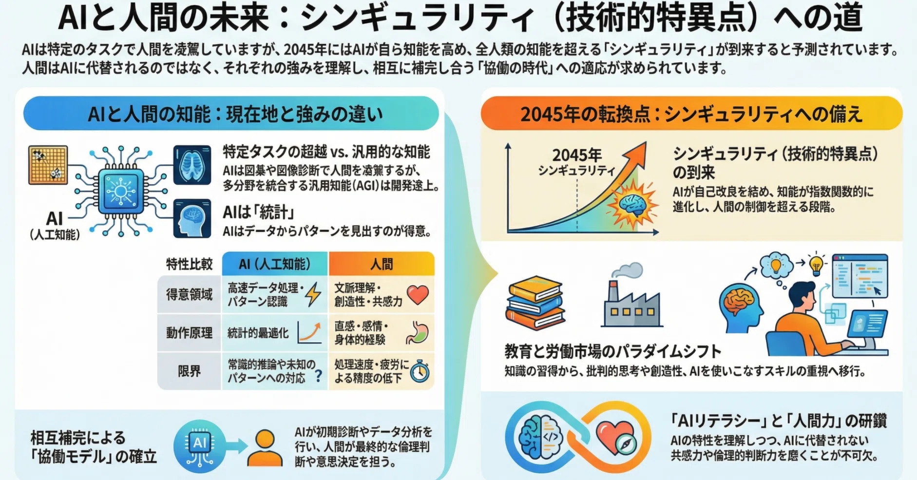AIが人間を超える日は来るのか？シンギュラリティと共存の未来を探る