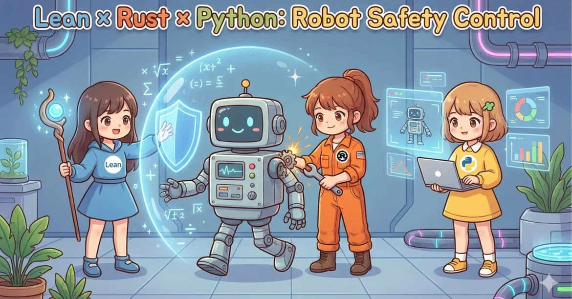 Safe Robot Control with Lean × Rust × Python｜れいだー卿