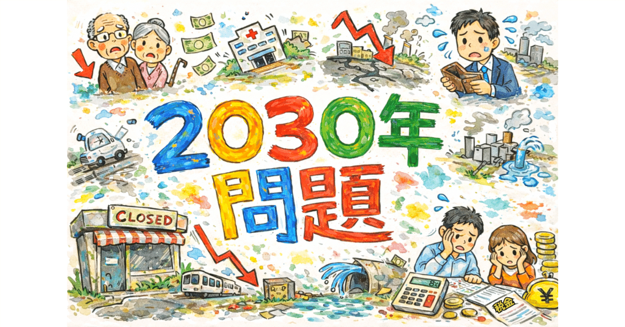 2030年問題を知らないと…詰みます｜税理士カンタロウ