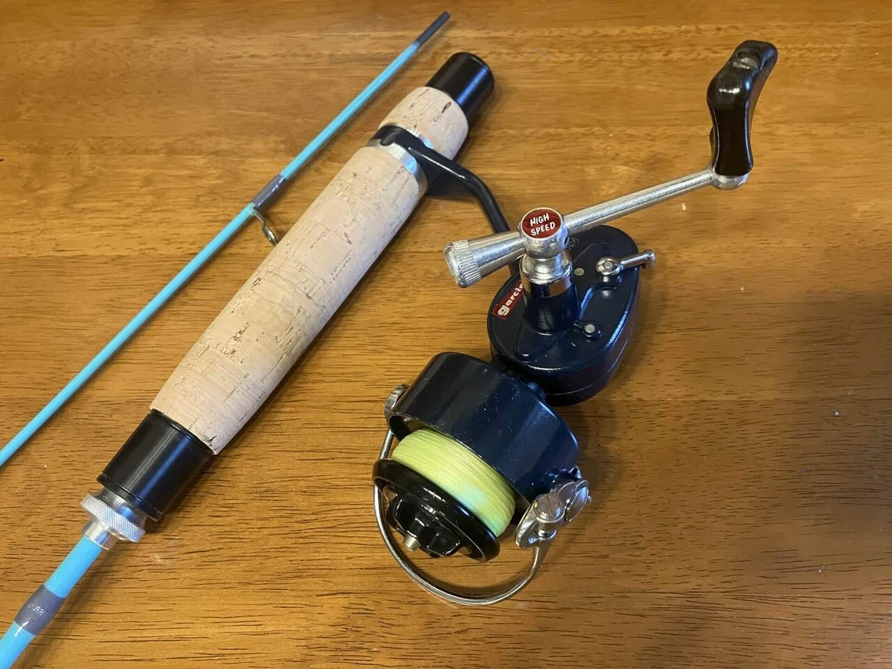 フィッシングリールセット Mitchell 他 🎣徒然なる記録 : 新旧折衷 〜 Mitchell 508 with GM Grip Type2