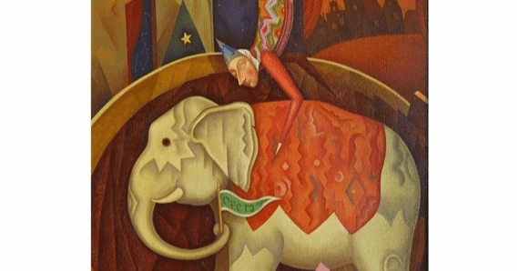 宮崎 次郎（MIYAZAKI Jiro）】── 油彩・テンペラ・ミクストメディア