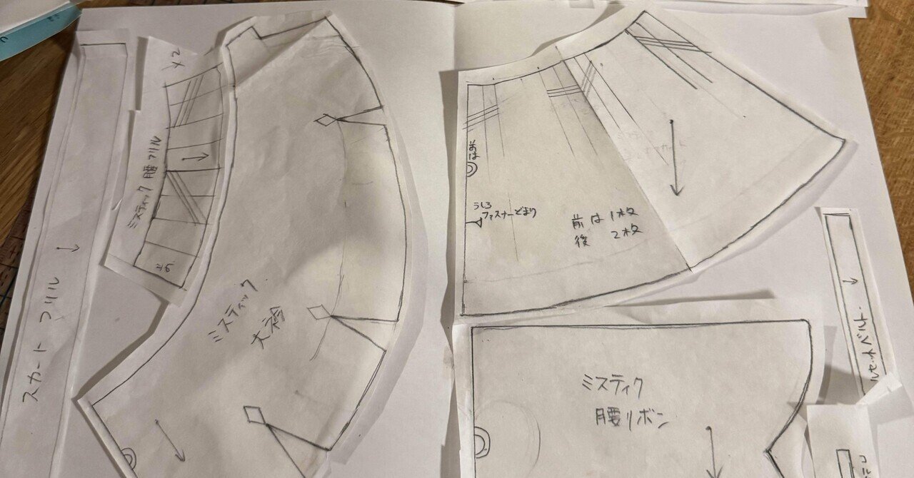 プリキュア型紙迷子星人、型紙作成に手を出す｜のづき