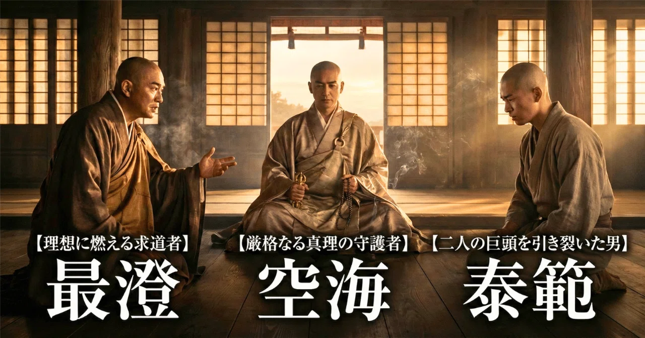 1200年前の「既読スルー」事件。最澄・空海の決別と、蓮如上人が説く