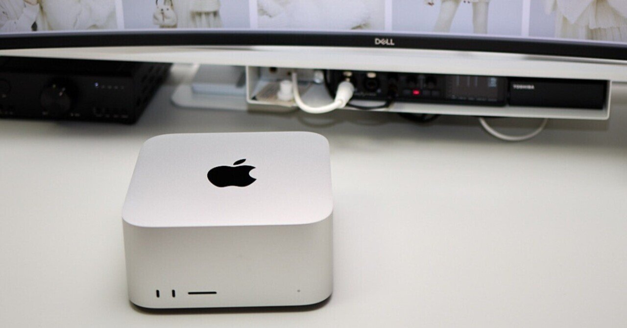 apple] M4 Max搭載Mac Studioを買い増ししちゃった [お布施]｜しょっさん