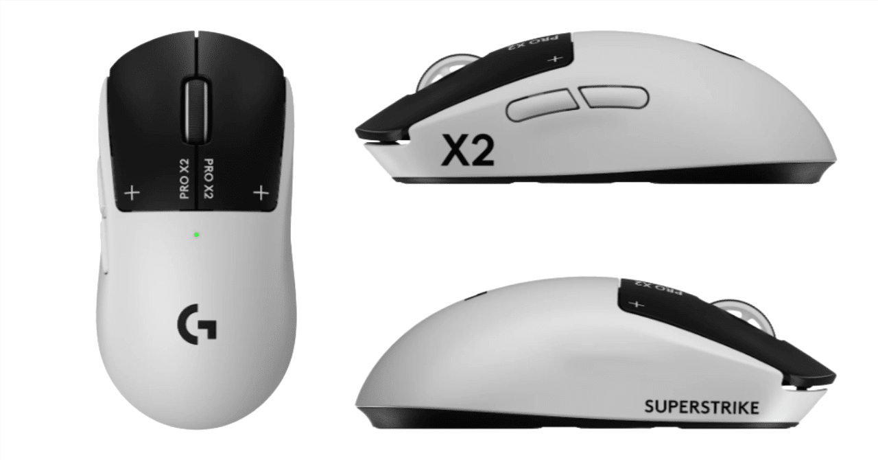 PRO X2 SUPERSTRIKE LIGHTSPEED ゲーミングマウス ロジクールGのラピッドトリガー搭載ゲーミングマウス「PRO X2