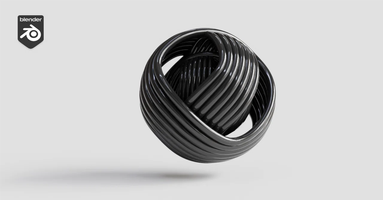 blender 5.0 モディファイア 詳説 - Curve to Tube - カーブのチューブ