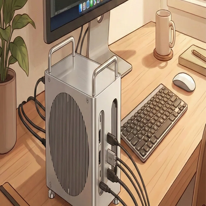 小さなMac Pro」が誕生！ACASIS 40GbpsドックでMac mini M4を憧れの
