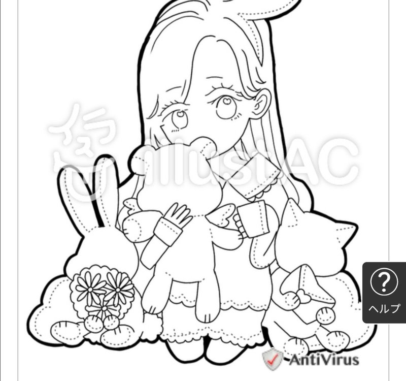 ぬりえ ぬいぐるみ アイドル Ccoa ここあ 育児に関わるイラストを描いています Note