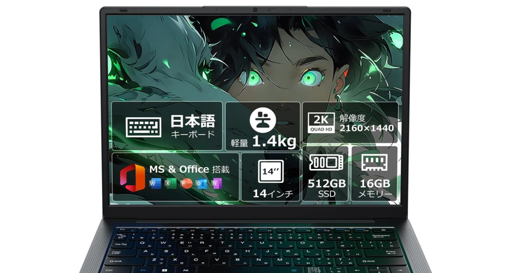 HYPERSTRIX ノートパソコン 14インチ m3-8100Y 徹底解説│AIワーク時代